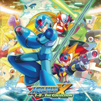 Capcom Sound Team — Mega Man X 1-8: The Collection (록맨 X 시리즈)(O.S.T.) 앨범 커버