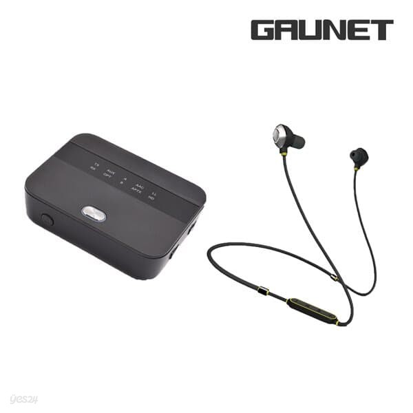 가우넷 블루투스 송수신기 이어폰 세트 TR01 + U7