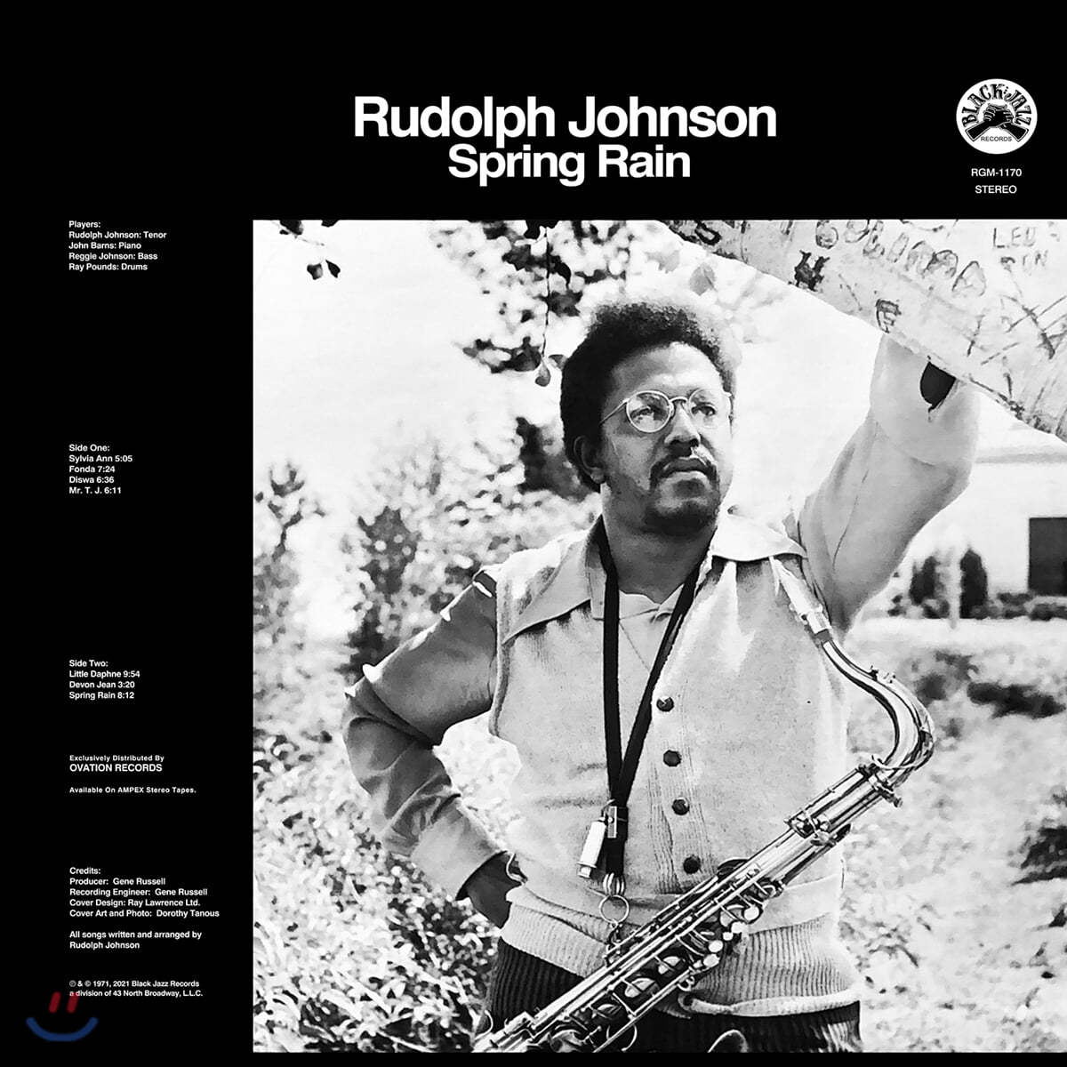 Rudolph Johnson (루돌프 존슨) - Spring Rain [LP]