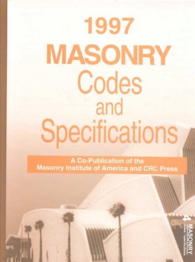 1997 Masonry Codes and Specifications