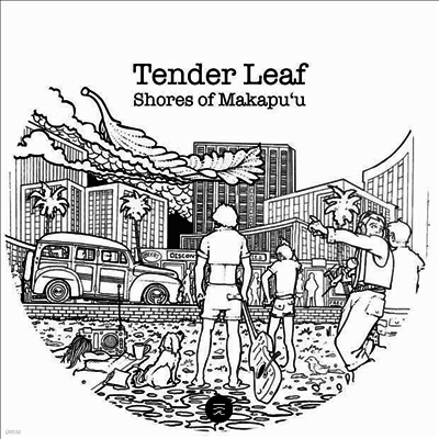Tender Leaf — Shores of Makapuu / Coast To Coast 앨범 커버