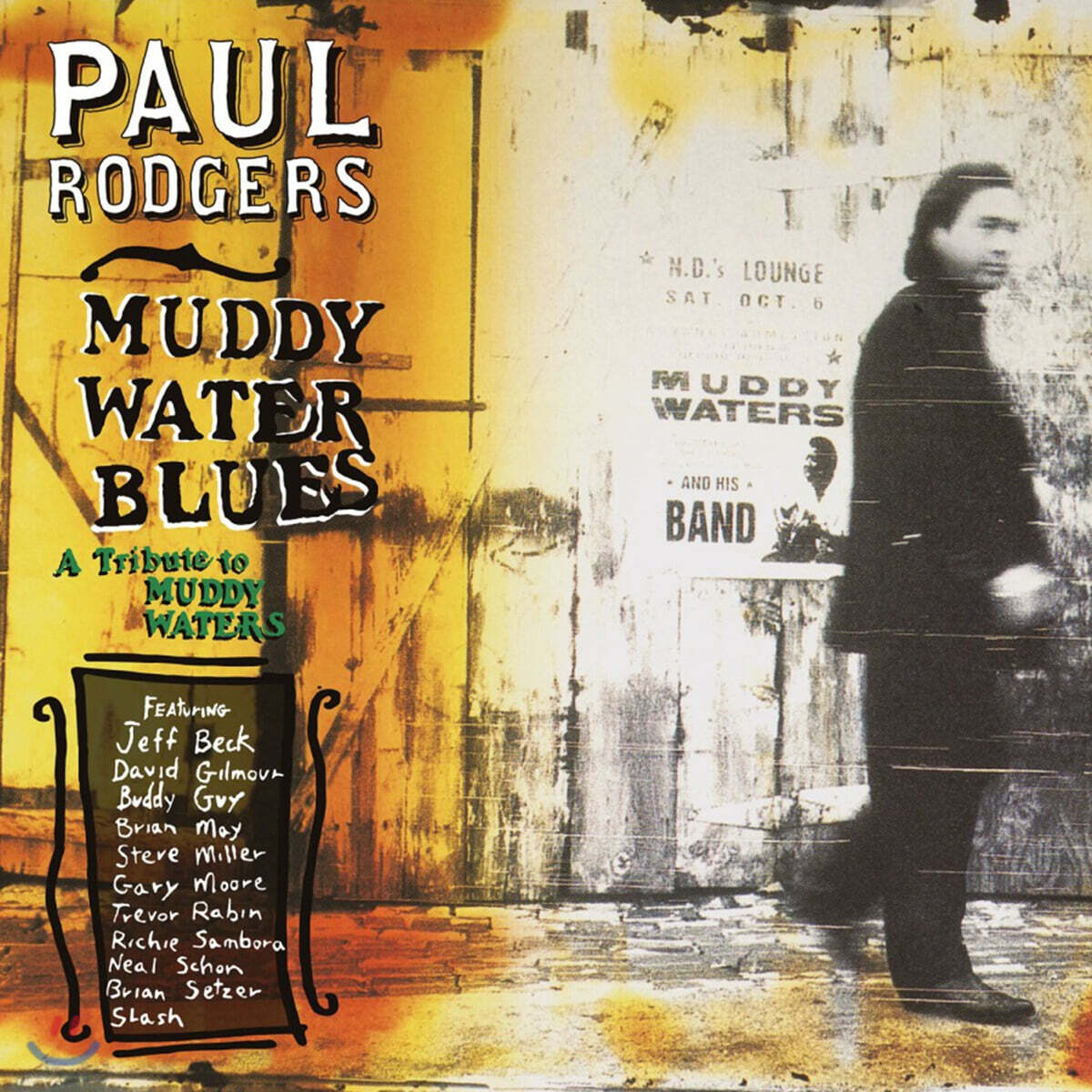 Paul Rodgers (폴 로저스) - 2집 Muddy Water Blues [투명 옐로우 컬러 2LP]