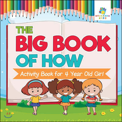 Editorial Imagen LLC The Big Book of How | Activity Book for 4 Year Old Girl