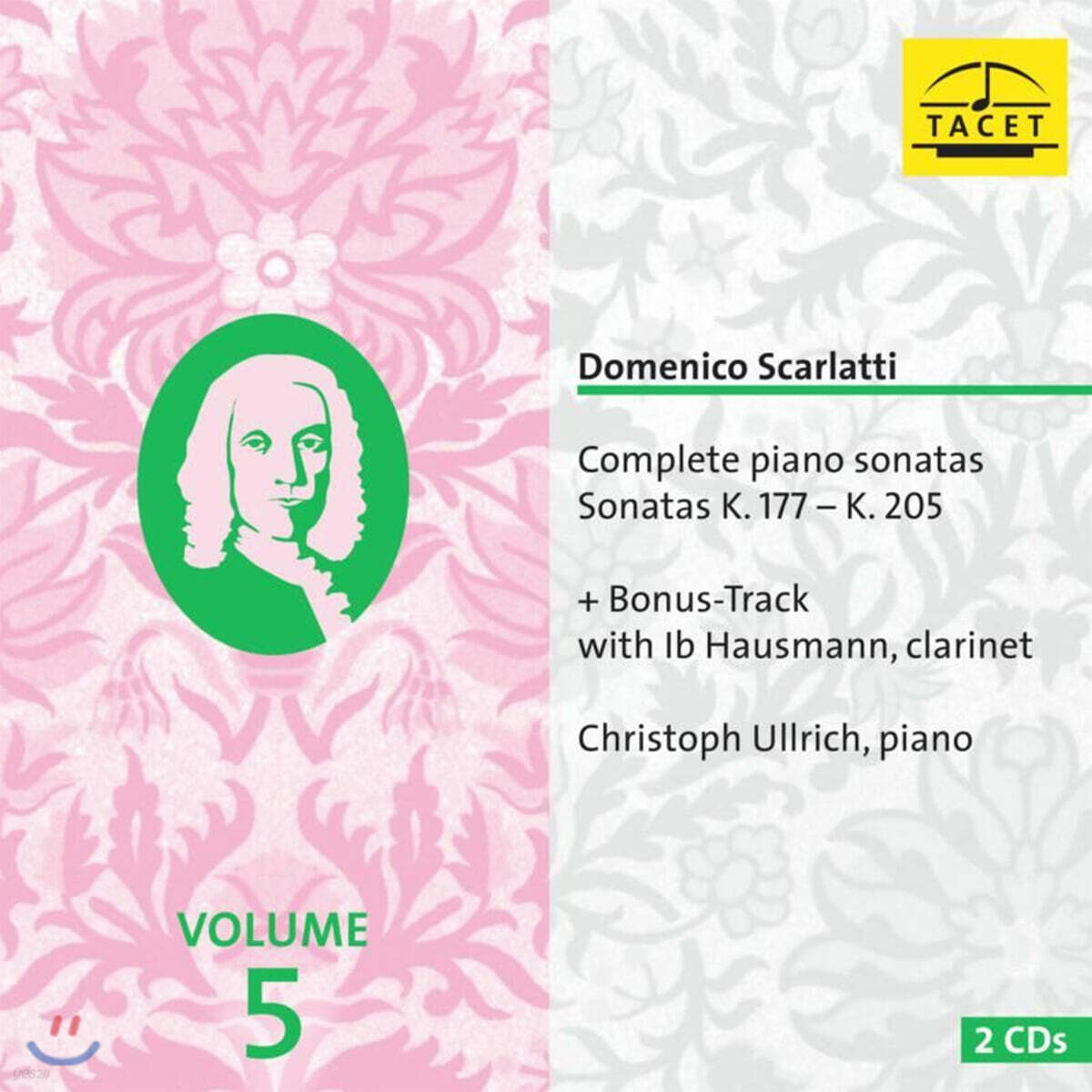 Christoph Ullrich 스카를라티: 건반 소나타 5집 (D.Scarlatti: Complete Piano Sonatas K. 177 - K. 205, Vol. 5)