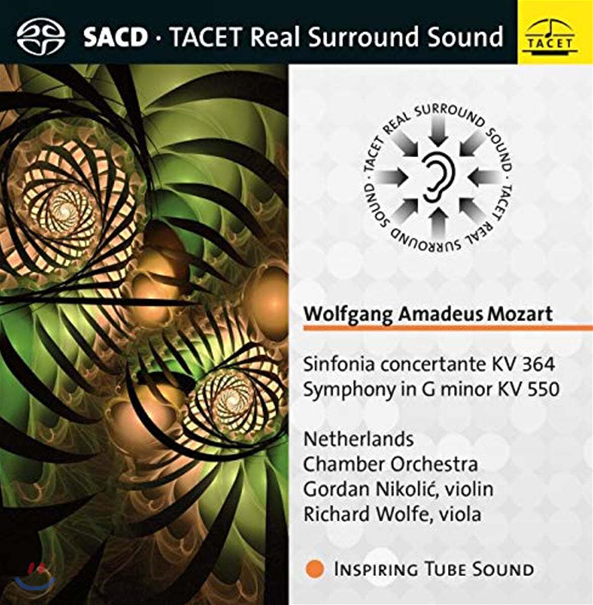 Richard Wolfe 모차르트: 신포니아 콘체르탄테, 교향곡 40번 (Mozart: Sinfonia Concertante K.364, Symphony K.550)