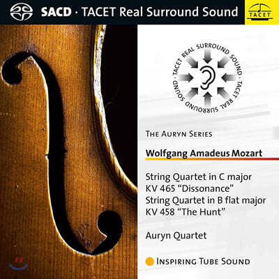 Auryn Quartett Ʈ:  4 'ȭ', '' (Mozart: String Quartet K.465 'Dissonance', K.458 'The Hunt') 