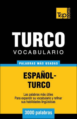 Vocabulario espanol-turco - 3000 palabras mas usadas