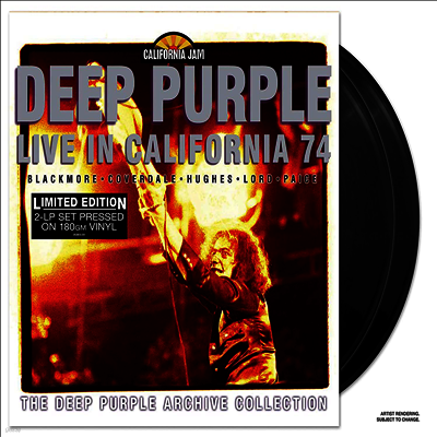 Deep Purple — Cal Jam - Live In California '74 앨범 커버