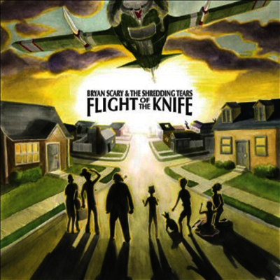 Bryan Scary & The Shredding Tears — Flight Of The Knife 앨범 커버
