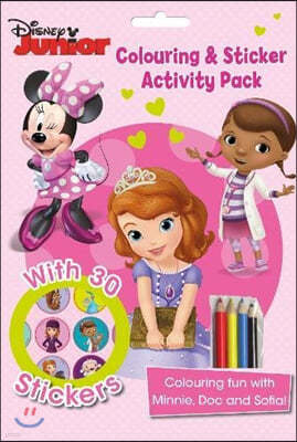 Disney Junior Colouring and Sticker Activity Pack