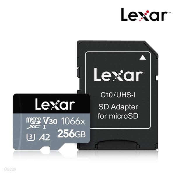 [렉사] 공식판매원 microSD카드 4K 1066배속 256GB