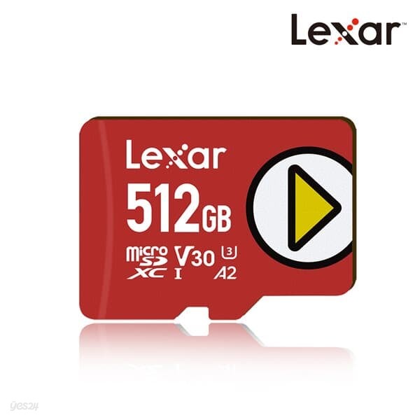 [렉사] 공식판매원 PLAY microSD카드 UHS-Ⅰ급 512GB