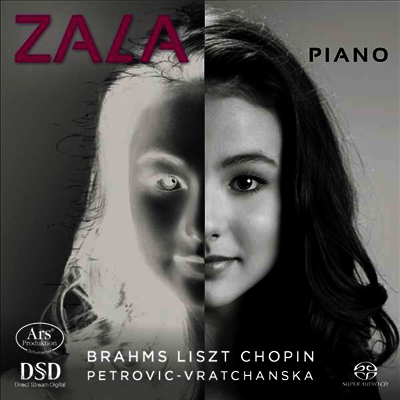 브람스: 발라드 & 쇼팽: 증흥곡 Brahms: Balladen Op.10 & Chopin: Impromptus) (SACD Hybrid) - Zala Kravos