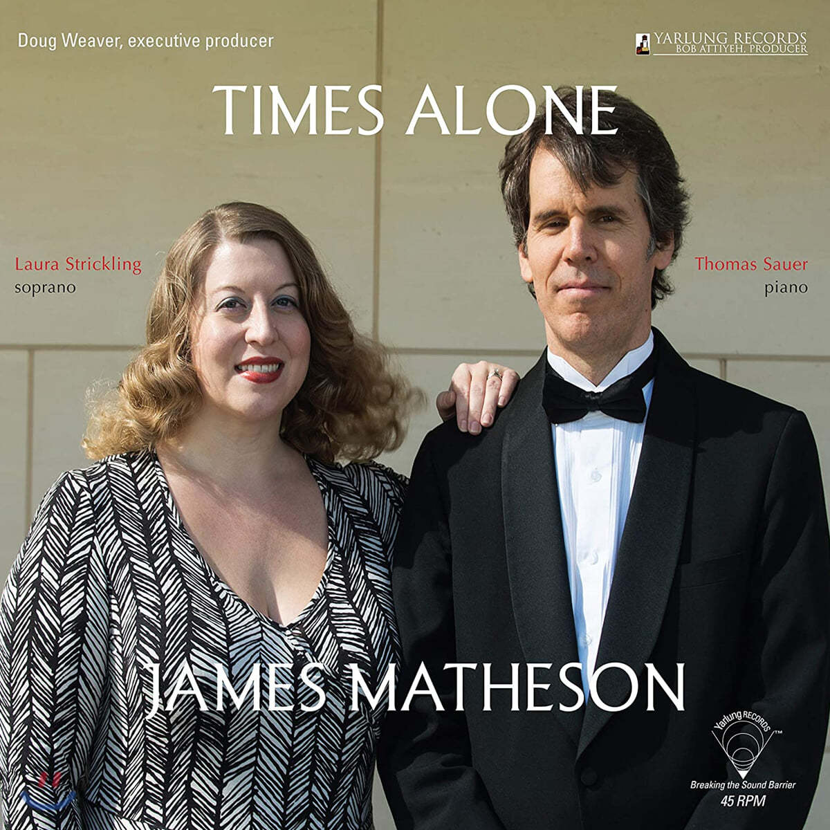 Laura Strickling 제임스 메디슨: 가곡 ‘혼자만의 시간’ (James Matheson: 'Times Alone') [LP] 