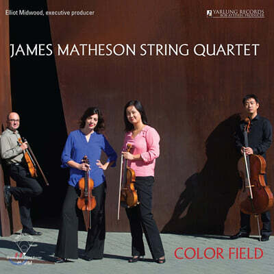 Color Field Quartet — Color Field Quartet 제임스 메디슨: 현악 앙상블 (James Matheson: String Quartet) 앨범 커버