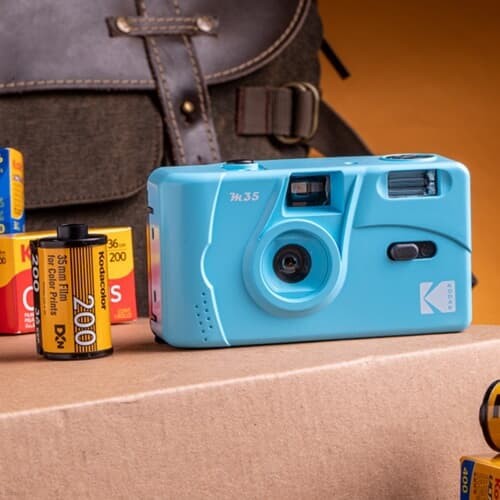 Kodak ڴ ʸ ī޶ M35 Sky Blue  ī޶
