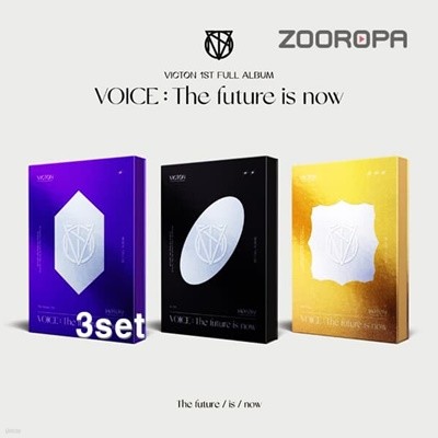 [미개봉/3종세트] 빅톤 Victon 1집 VOICE The future is now