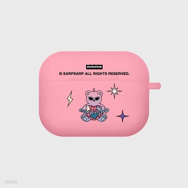 Space night bear-pink(Air pods pro case)