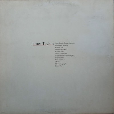 LP(수입) 제임스 테일러 James Taylor : Greatest Hits 