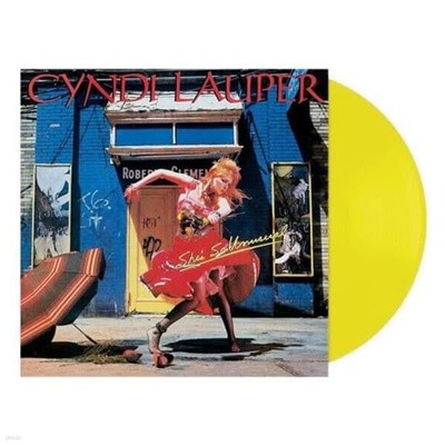 [미개봉 LP] Cyndi Lauper - She's So Unusual (Yellow 컬러 LP/ 한정반/ US 수입)