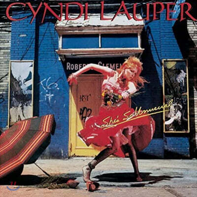 Cyndi Lauper — She's So Unusual 앨범 커버