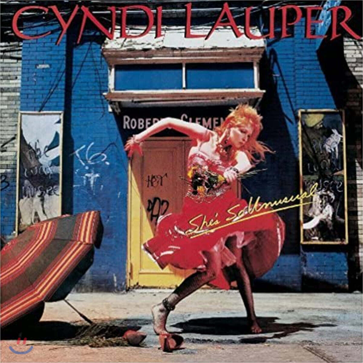 Cyndi Lauper (신디 로퍼) - She's So Unusual [레드 컬러 LP]