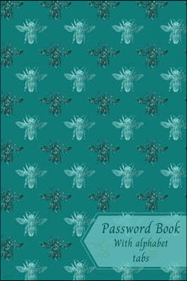 Password Log Book and Internet- Password Keeper for Home or Office- Internet Address & Password Logbook- Password Notebook