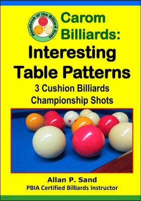 Carom Billiards: Interesting Table Patterns: 3-Cushion Billiards Championship Shots