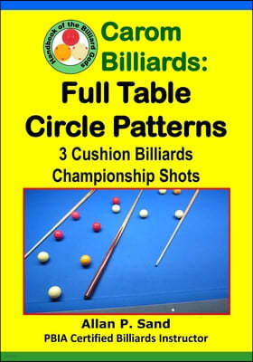 Carom Billiards: Full Table Circle Patterns: 3-Cushion Billiards Championship Shots