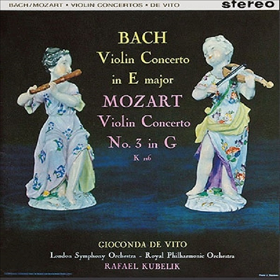 , Ʈ, ൨: ̿ø ְ (Bach, Mozart, Meldelssohn: Violin Concertos) (2SACD Hybrid)(ϺŸڵ ) - Gioconda De Vito