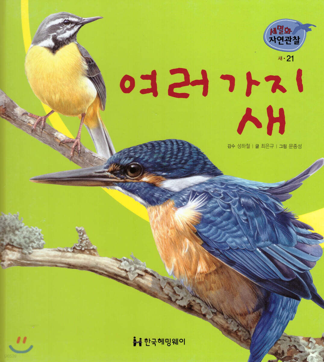 세밀화 자연관찰 21 여러 가지 새