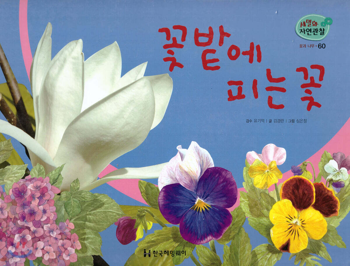 세밀화 자연관찰 60 꽃밭에 피는 꽃