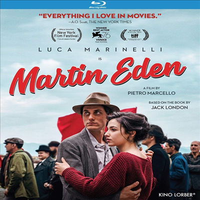 Martin Eden (마틴 에덴) (2019)(한글무자막)(Blu-ray)