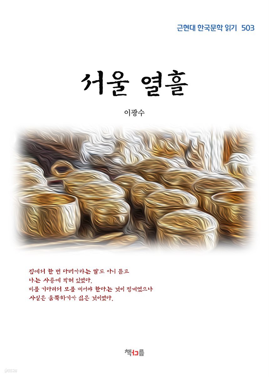 이광수 서울 열흘 (근현대 한국문학 읽기 503)