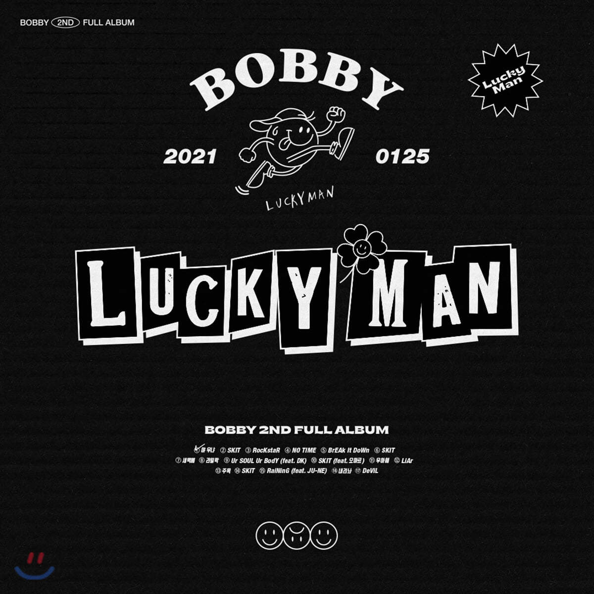 바비 (BOBBY) - 2nd FULL ALBUM : LUCKY MAN [B ver.]