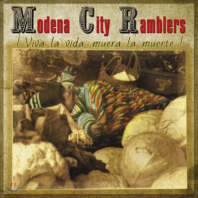 Modena City Ramblers (모데나 시티 램블러즈) - ¡Viva La Vida, Muera La Muerte! [레드 컬러 LP] 
