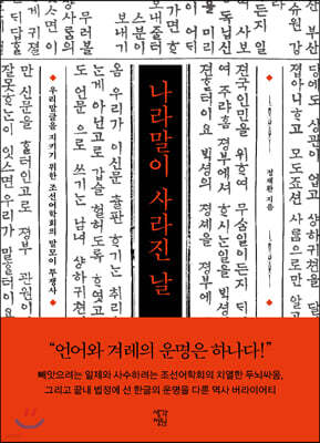나라말이 사라진 날 (큰글자도서)