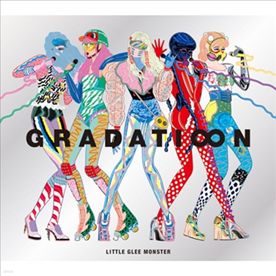 Little Glee Monster (Ʋ ۸ ) - Gradatin (3CD+1Blu-ray) (ȸ A)