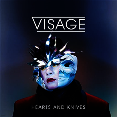 Visage — Hearts & Knives 앨범 커버