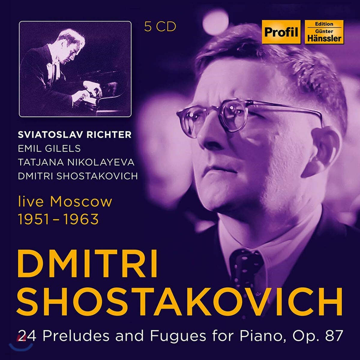 Sviatoslav Richter 쇼스타코비치: 전주곡 [프렐류드]과 푸가 (Shostakovich: Preludes, Fugues for Piano Op.87) 