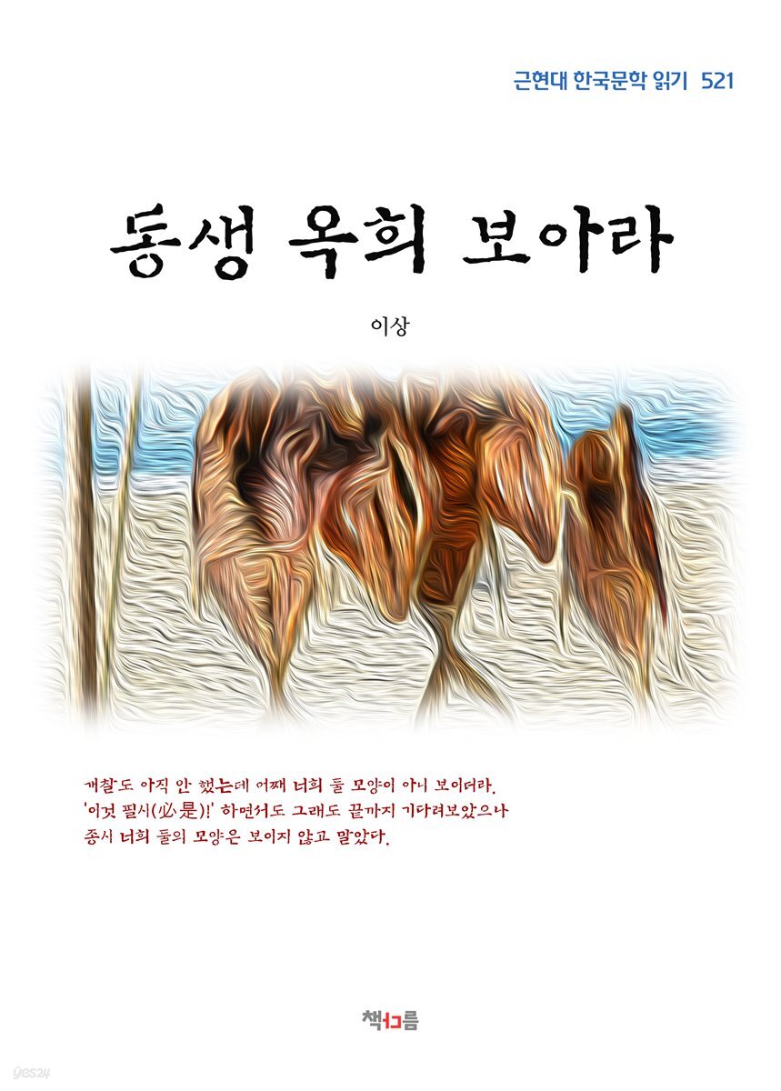 이상 동생 옥희 보아라 (근현대 한국문학 읽기 521)