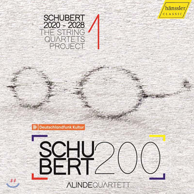 Alinde Quartett Ʈ:  4 1 (Schubert: String Quartets D87, D18, D703) 