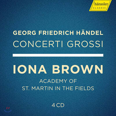 Iona Brown 헨델: 합주 협주곡 전곡 (Handel: Concerti Grossi Op.3, Op.6) 