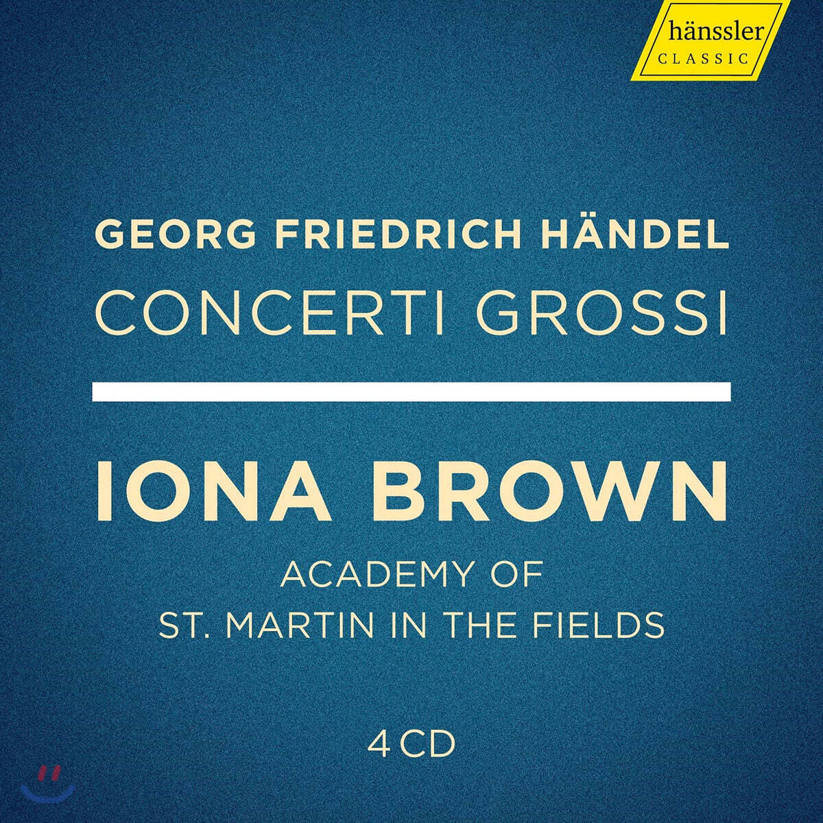 Iona Brown 헨델: 합주 협주곡 전곡 (Handel: Concerti Grossi Op.3, Op.6)