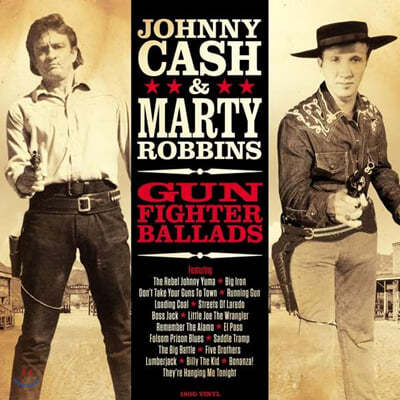 Johnny Cash / Marty Robbins ( ĳ / Ƽ κ) - Gunfighter Ballads [LP] 