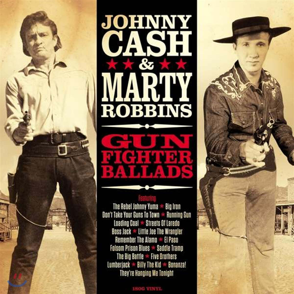 Johnny Cash / Marty Robbins (쟈니 캐시 / 마티 로빈스) - Gunfighter Ballads [LP] 