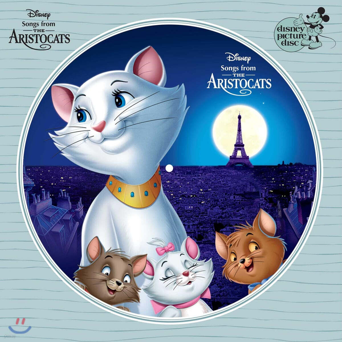 월트 디즈니 애니메이션 '아리스토캣' 영화음악 (The Aristocats OST by George Bruns) [픽쳐디스크 LP] 