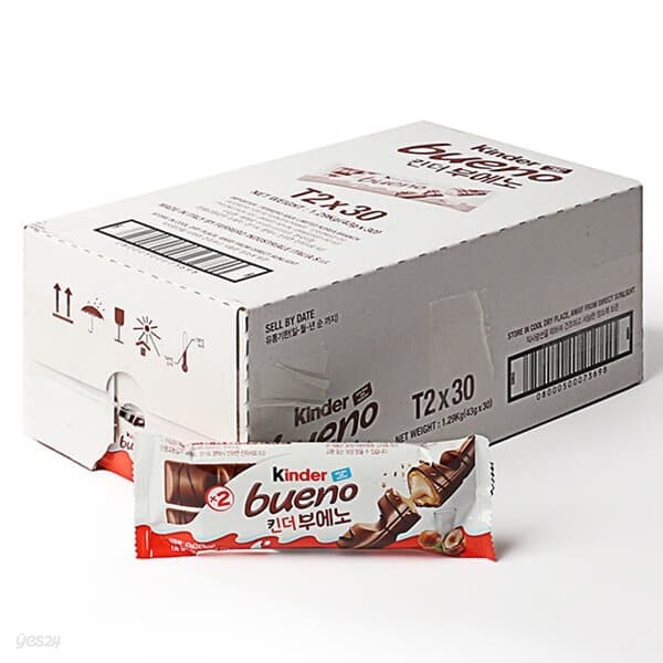 [글로벌푸드]Kinder 킨더 부에노 43g x 30개