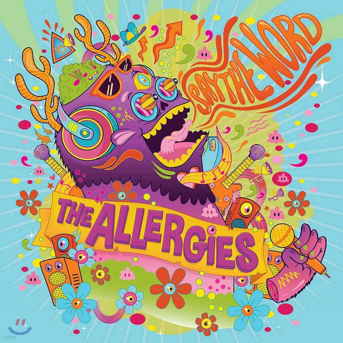 The Allergies (알레르기즈) - Say The Word [오렌지 컬러 2LP]