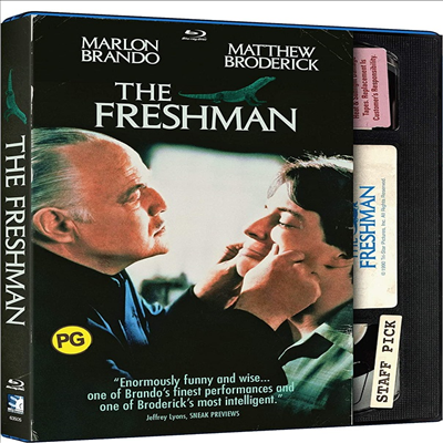 The Freshman (Retro VHS Packaging) () (1990)(ѱ۹ڸ)(Blu-ray)